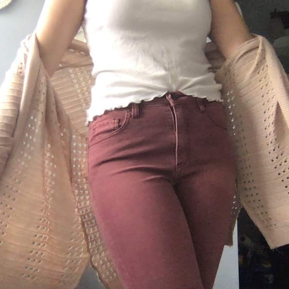 Pink Cardigan